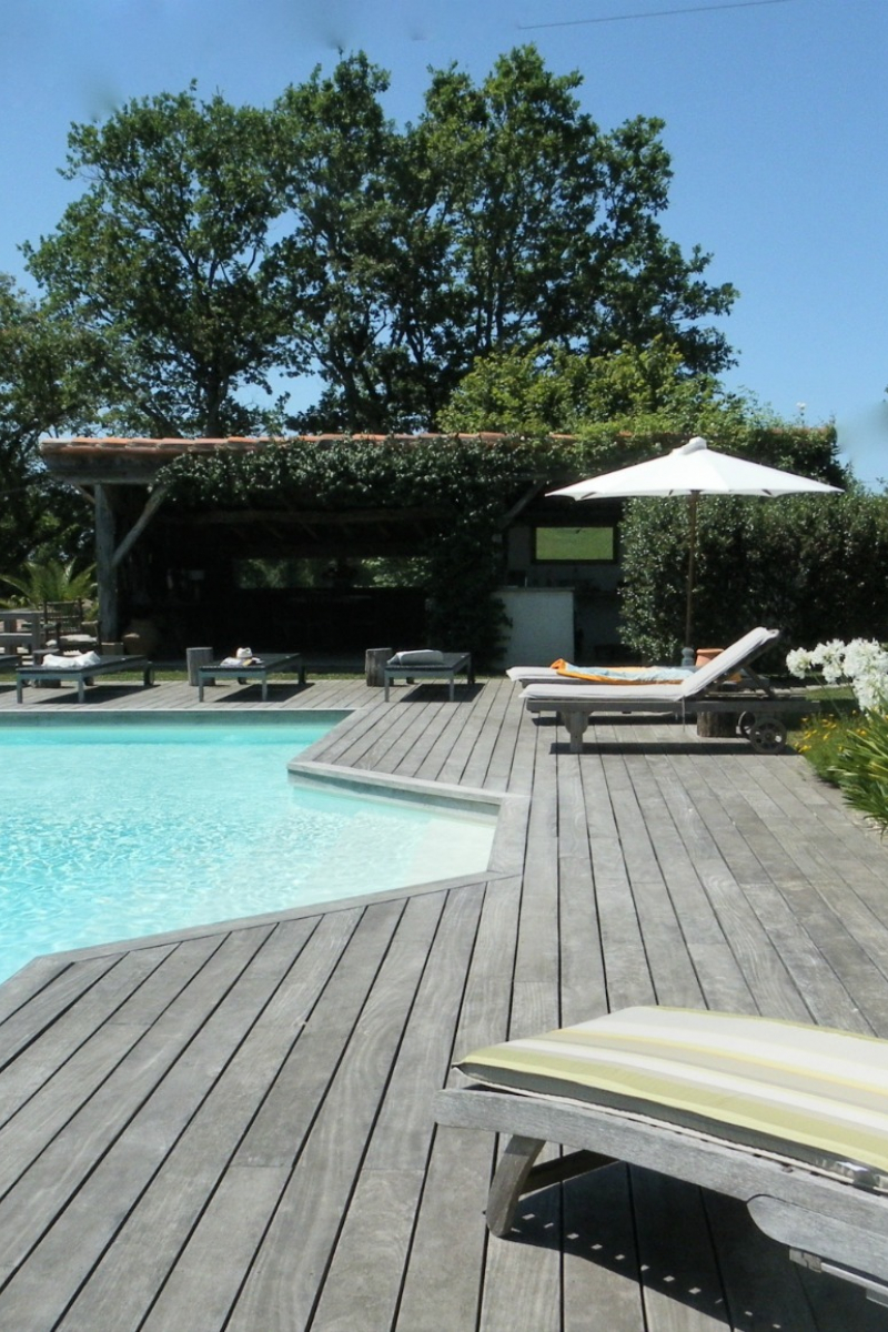 casa de vacaciones con piscina - país vasco-reservar estancia cerca de biarritz